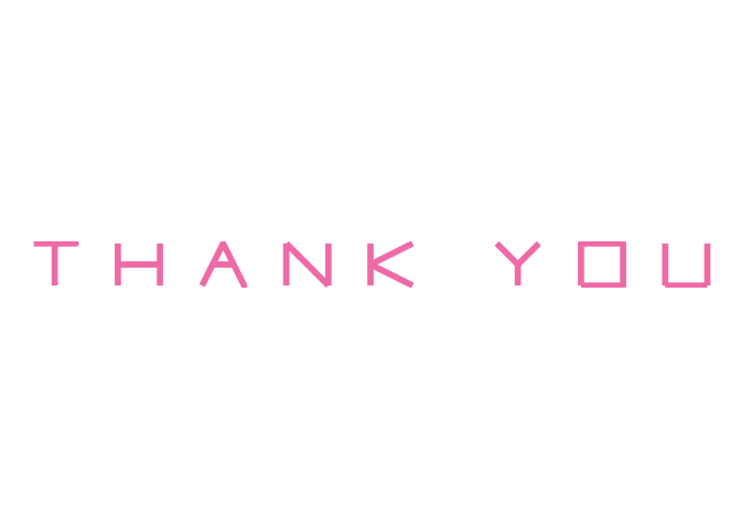 Thank you cards created with ggplot2.